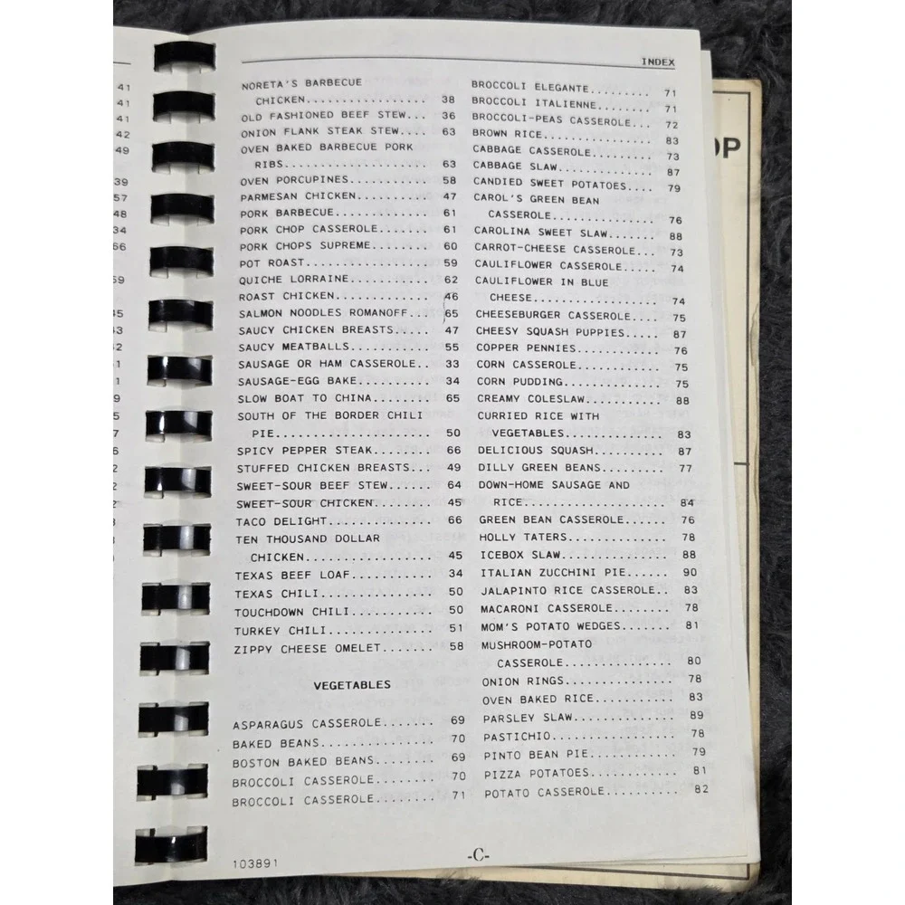 Ladies Auxiliary To V.F.W. Hiddenite,‎ North Carolina Cookbook 1991 Post 10000
